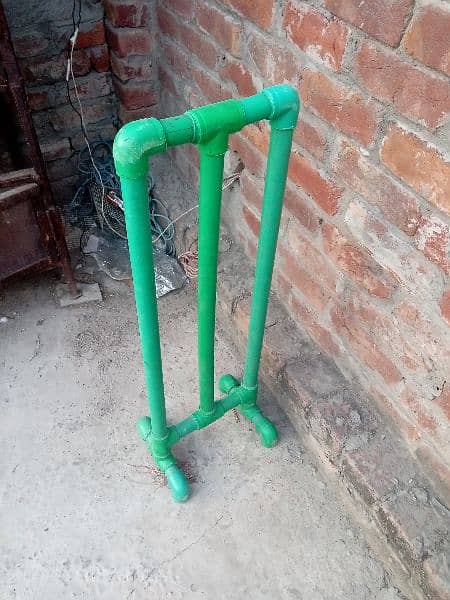 Plastic Wicket made with Pipes 1