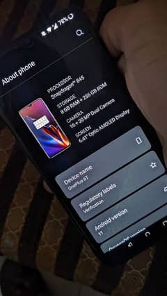 OnePlus 6T 8/256  condition 10/9.5 dual sim  Exchange possible