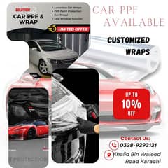 PPF Paint Protection Film Tints - Civic Madza Corolla Revo Sportage