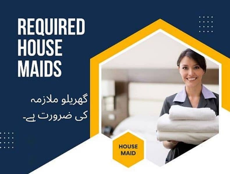 Muslim Female Maid Required 0