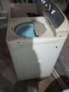 manual washing machine with spinner.