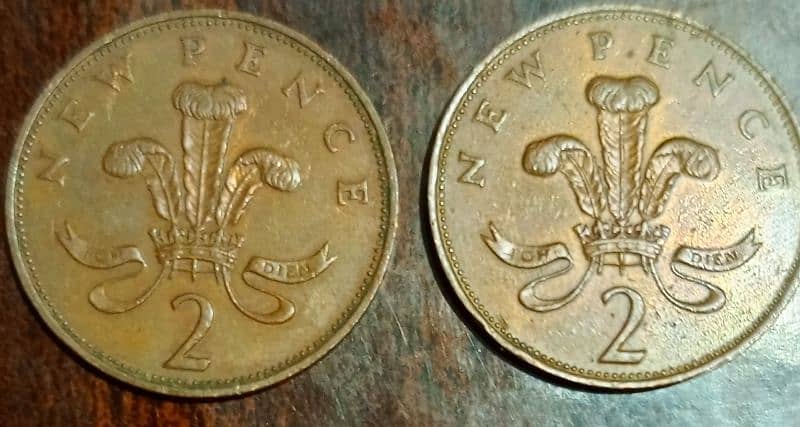 Very rare New Pence 2 (1971) and other rare coins for sale 1