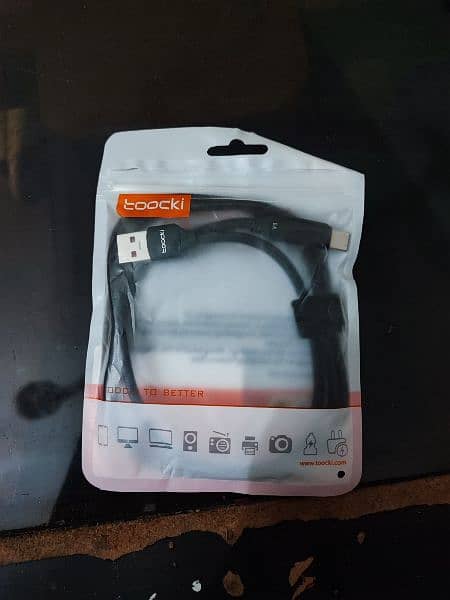 Toocki Type C watt display cable and charger 1