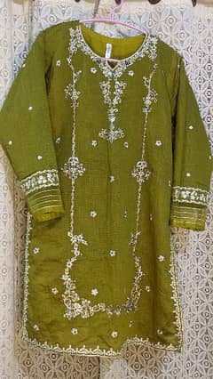 3 piece embroidered suit  Ready to wear/ Party wear / Ladies suit
