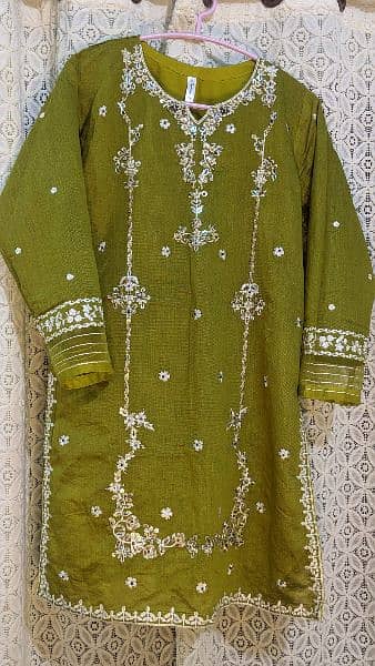3 piece embroidered suit  Ready to wear/ Party wear / Ladies suit 0
