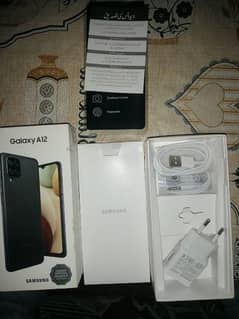 Samsung a12 box pack condition. . .