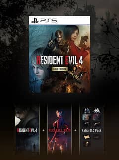 re4 remake gold edit ps4 primary and secondery and ps5 secondery slot