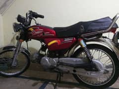 70cc Home used bike in excellent condition for sale