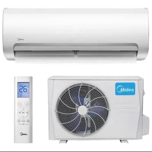 Midea Inverter Split AC MSAGB-12HRFN 1 Ton Heat and Cool 0