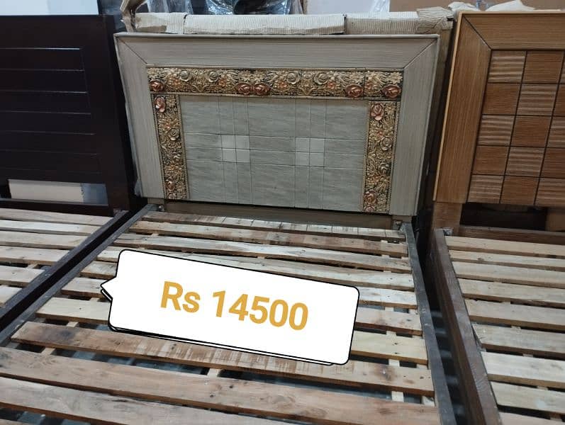 new / single bed / bed / wooden / furniture / sale / bed set / simple 0