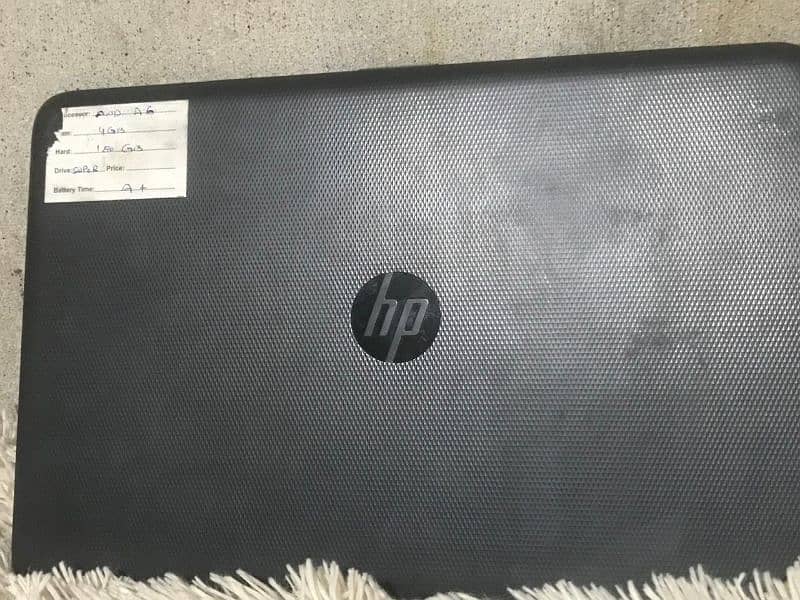 hp AMD A6 laptop, 4GBram 180gb hard/ssd argent to sale 2