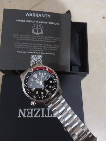 Imported Citizen Automatic 200m Dive just box opened. 3