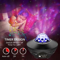 Starry Projector Galaxy Night Light Bedroom Decoration Birthday Gift