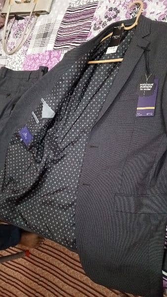 Black next company coat pant 3