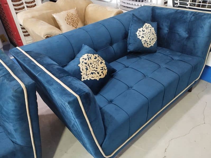 New / Sofa set / sofa / poshish / furniture / diamond foam / wooden 0