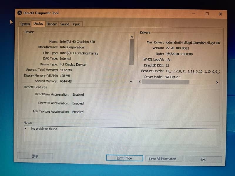 HP ProBook 450 G3    Core: i7 (6th Gen) 9