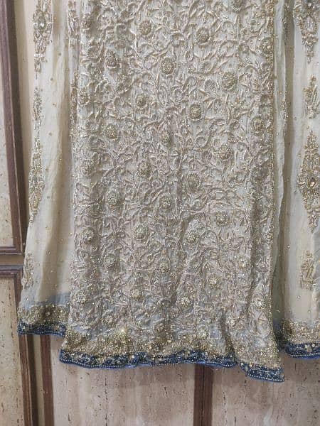 Mohsin Sons Bridal Maxi Walima Dress- Heavily Embroidered 4