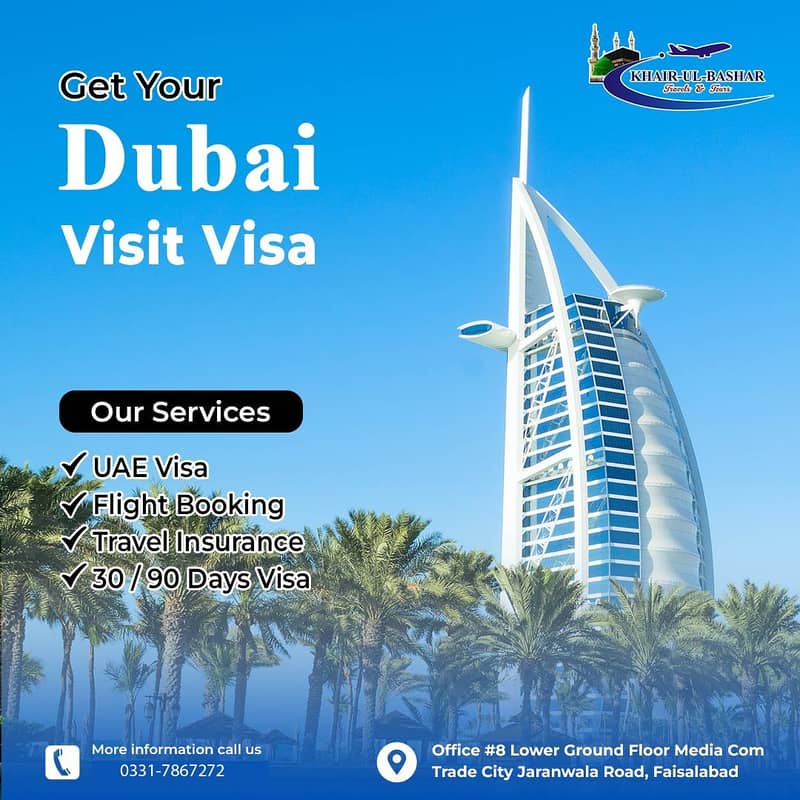 Visit Visa/ Tours/ Travels/ Visa/ Dubai/ E-Visa/Dubai Visit Visa/Vises 1