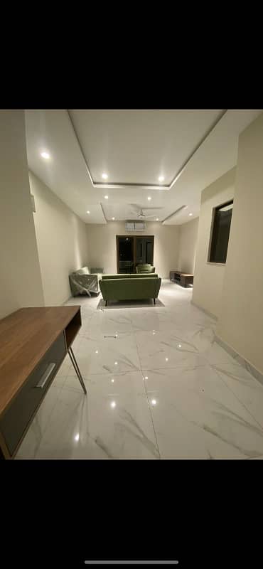 Duplex Semi furnshed 4 Bed Room Facing Garden Apartment for Sale Penta Square DHA 1