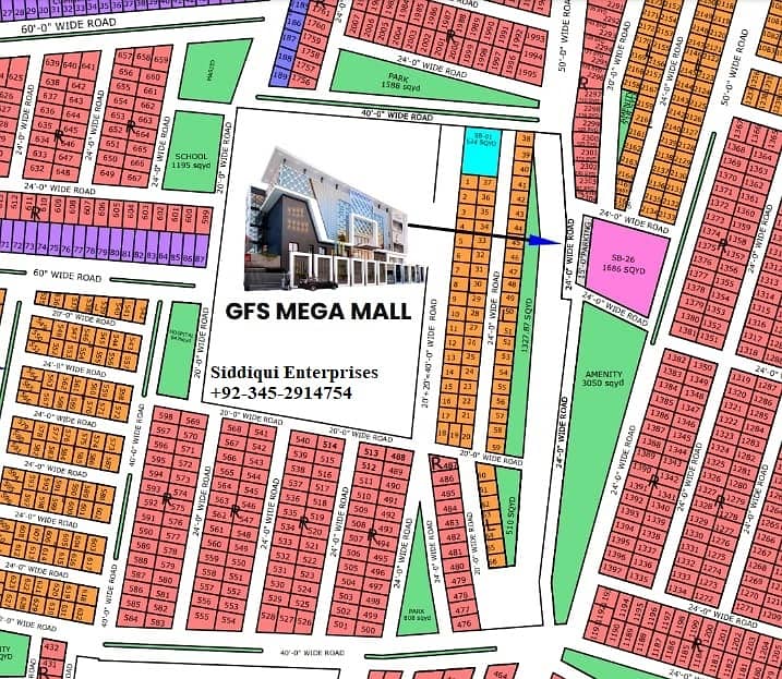 GFS MEGA MALL 
Your Search Ends Right Here With The Beautiful Shop In North Town Residency At Affordable Price Of Pkr Rs. 1100000 1