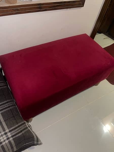 Two seater Ottoman Seat (from Haroons) 0