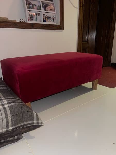 Two seater Ottoman Seat (from Haroons) 2