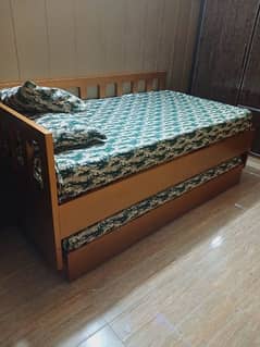 Wooden bed 0