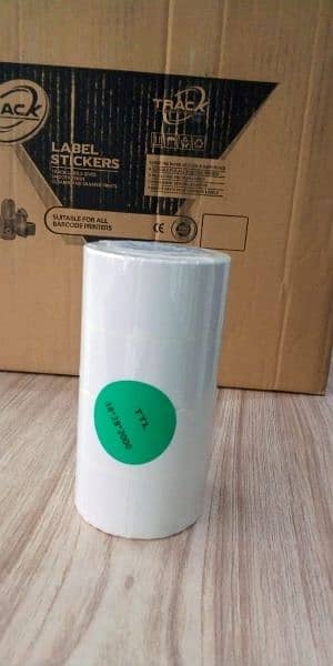 Barcode labels price tag sticker billing roll Thermal printing roll 3