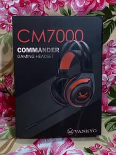 Commander CM7000 gaming headset with 7.1 surround sound