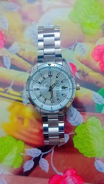 stainless steel watch 1
