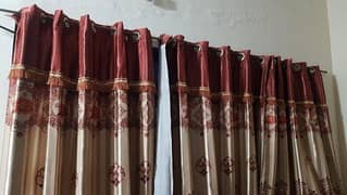curtains 7 piece double copera  very good conditions and rate