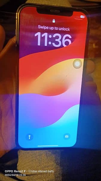 I phone 12 pro JV with box condition 10/10 128 G. B battery health 83 3