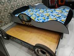 Single Bed car shape In brand new condition 0