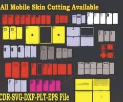 Mobile Skin cutting file 0