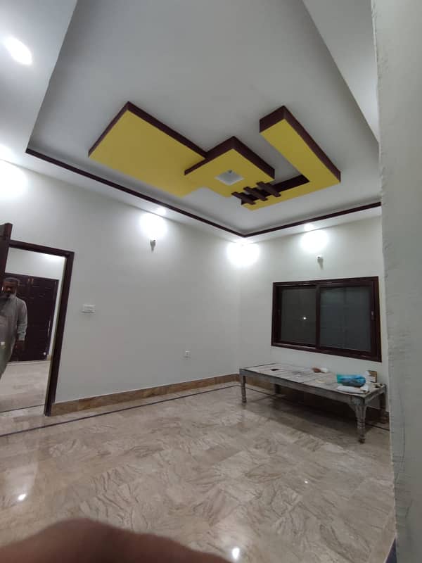 Saadi Town Fantastic Condition 120 Yards Ground Floor Portion For Rent 1