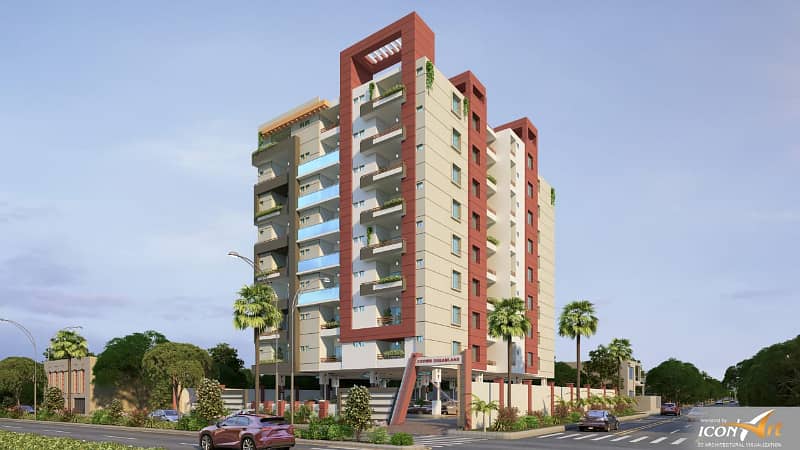 3 & 4 ROOMS SUPER LUXURY APARTMENT LIMITED FLAT AVILABLE FOR BOOKING IN CROWN DREAM LEAND 0