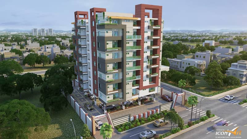 3 & 4 ROOMS SUPER LUXURY APARTMENT LIMITED FLAT AVILABLE FOR BOOKING IN CROWN DREAM LEAND 1
