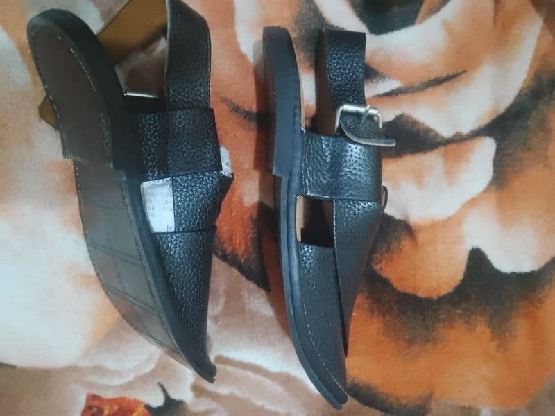 chappal size 8 uk 40 size sandals black shapaki soft Exchange possible 3