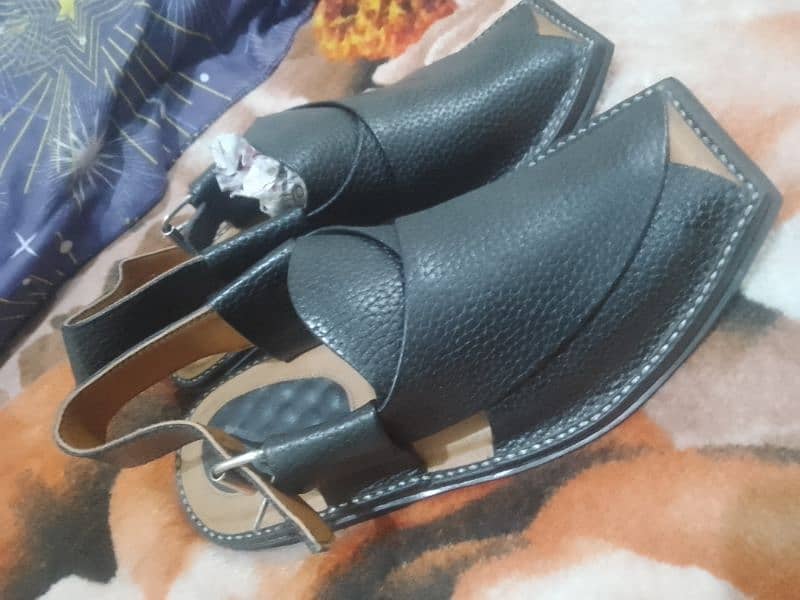 chappal size 8 uk 40 size sandals black shapaki soft Exchange possible 4
