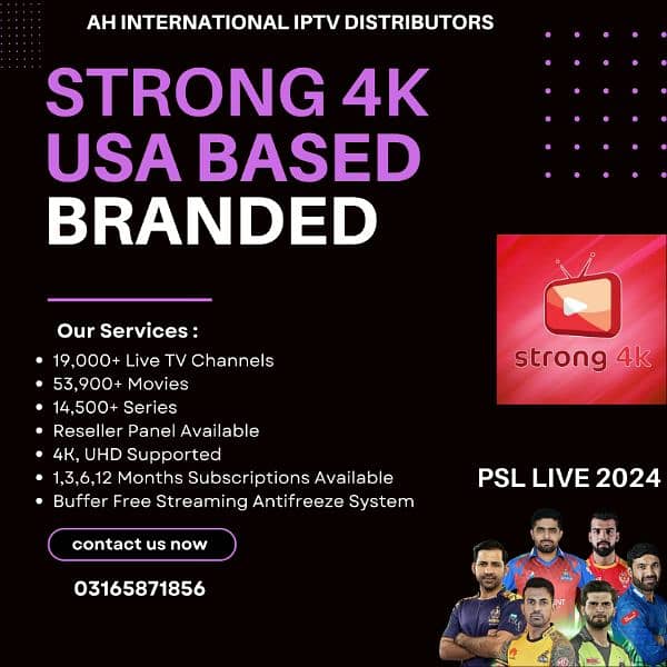 IPTV RESELLERS + SUBSCRIPTION WHOLESALE | NO BUFFERING | 03394007064 7