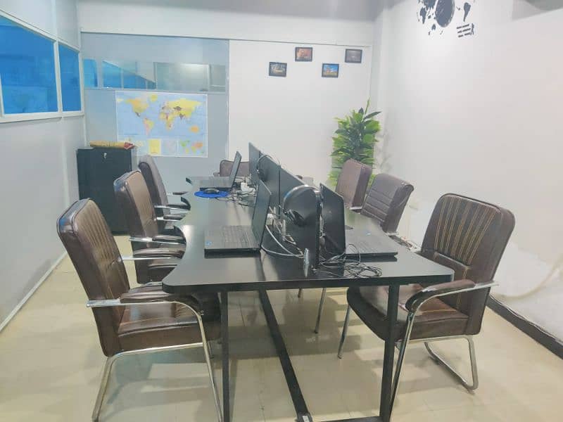 Office for rent for 7 employees with all facilities 4