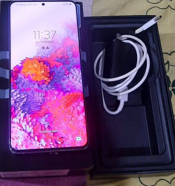 Samsung S 20 plus 5G new only two months used with new box Non PTA 0