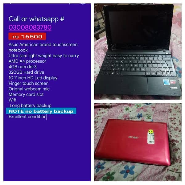 Laptops details & prizes see in pictures or whatsAp me # 03008083780 19