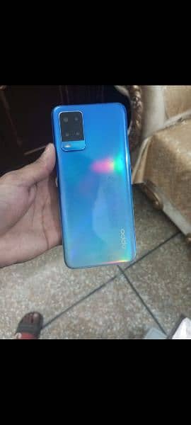 Oppo A 54 mobile for sale . Storage 4/128 Number 0336 4478014 4