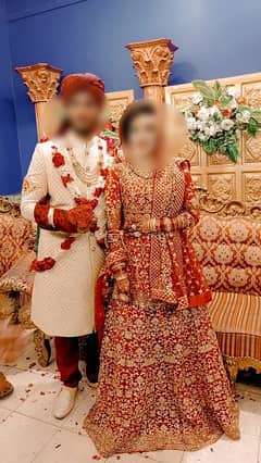 bridal sharara urgent sale 15000