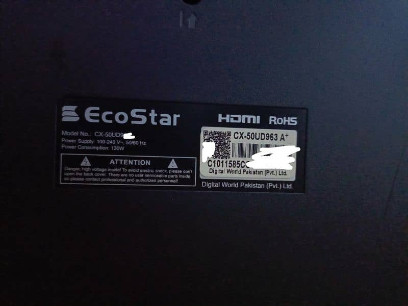 Ecostar LED smart tv 3