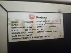 Refrigerator dowlance Model 9170WBAD