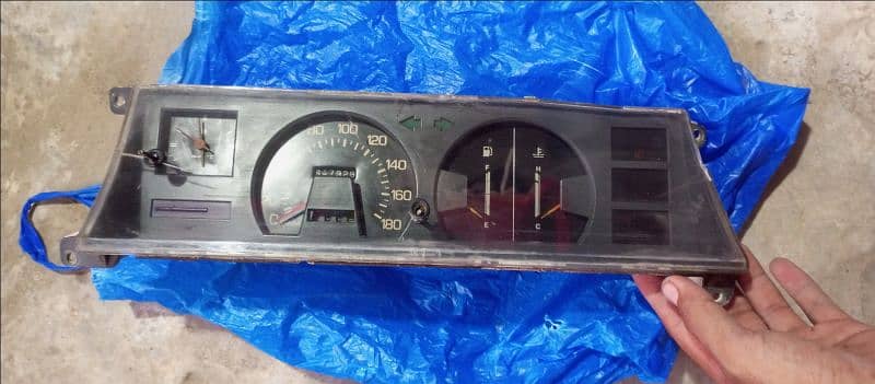 Corolla 1982 speed meter, odo meter 0