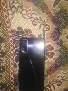 vivo y 20 4/64 with box and charger
