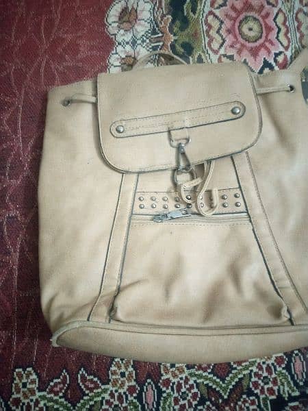 hanging bag leather sale 3